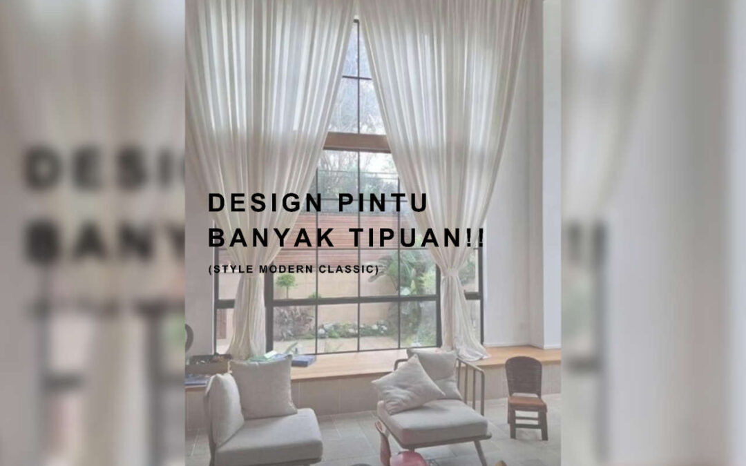Design pintu banyak Tipuan